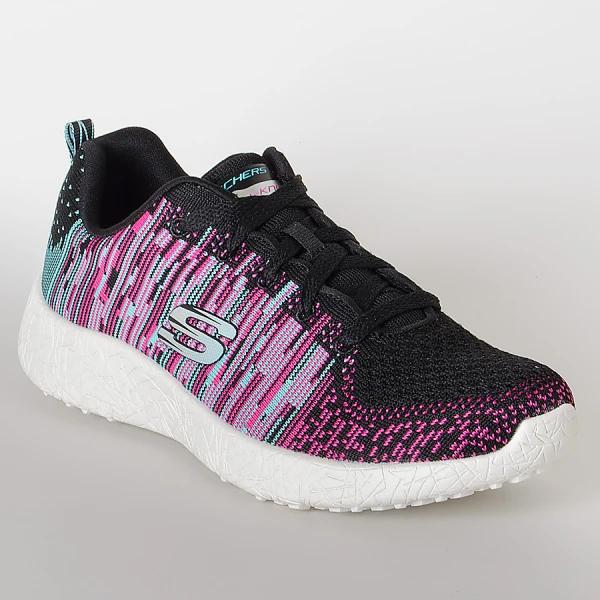 TÊNIS SKECHERS BURST ELLIPSE FEMININO - Preto/pink TÊNIS SKECHERS BURST ELLIPSE FEMININO - Preto/pink