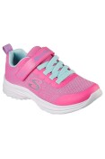 TÊNIS SKECHERS DREAMY DANCER - RADIANT ROGUE INFANTIL - Pink/branco