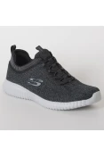 TENIS SKECHERS ELITE FLEX HARTNELL MASCULINO - Preto/cinza