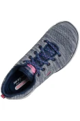 TÊNIS SKECHERS EQUALIZER FIRST RATE FEMININO - Cinza/marinho TÊNIS SKECHERS EQUALIZER FIRST RATE FEMININO - Cinza/marinho