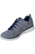 TÊNIS SKECHERS EQUALIZER FIRST RATE FEMININO - Cinza/marinho TÊNIS SKECHERS EQUALIZER FIRST RATE FEMININO - Cinza/marinho