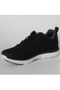 TÊNIS SKECHERS FLEX ADVANTAGE 2.0 THE HAPPS MASCULINO - Preto/cinza