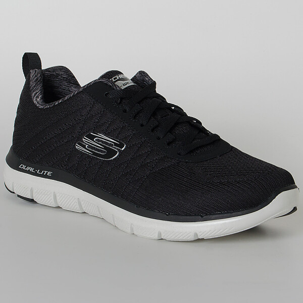 TÊNIS SKECHERS FLEX ADVANTAGE 2.0 THE HAPPS MASCULINO - Preto/cinza