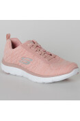TÊNIS SKECHERS FLEX APPEAL 2.0 FEMININO - Rosa/branco
