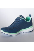 TÊNIS SKECHERS FLEX APPEAL 3.0-GO FORWARD FEMININO - Marinho/verde