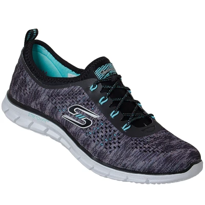 TÊNIS SKECHERS GLIDER DEEP SPACE FEMININO - Preto/azul