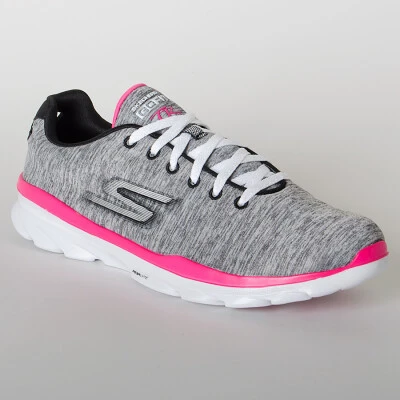 TÊNIS SKECHERS GO FIT TR STELLAR FEMININO - Cinza/pink TÊNIS SKECHERS GO FIT TR STELLAR FEMININO - Cinza/pink