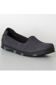 TÊNIS SKECHERS GO MINI FLEX FEMININO - Grafite/preto