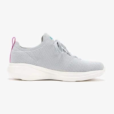 TÊNIS SKECHERS GO RUN FAST BRISK DAY FEMININO - Cinza/roxo TÊNIS SKECHERS GO RUN FAST BRISK DAY FEMININO - Cinza/roxo