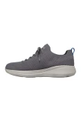 TÊNIS SKECHERS GO RUN FAST - MONOGRAM MASCULINO - Grafite/azul TÊNIS SKECHERS GO RUN FAST - MONOGRAM MASCULINO - Grafite/azul
