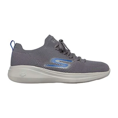 TÊNIS SKECHERS GO RUN FAST - MONOGRAM MASCULINO - Grafite/azul TÊNIS SKECHERS GO RUN FAST - MONOGRAM MASCULINO - Grafite/azul