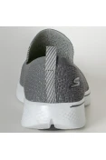 TÊNIS SKECHERS GO WALK 4 GIFTED FEMININO - Grafite/branco TÊNIS SKECHERS GO WALK 4 GIFTED FEMININO - Grafite/branco