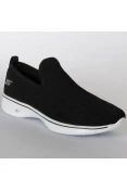 TÊNIS SKECHERS GO WALK 4 GIFTED FEMININO - Preto/branco TÊNIS SKECHERS GO WALK 4 GIFTED FEMININO - Preto/branco