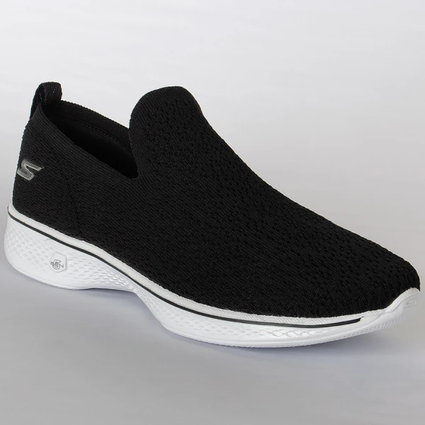 TÊNIS SKECHERS GO WALK 4 GIFTED FEMININO - Preto/branco TÊNIS SKECHERS GO WALK 4 GIFTED FEMININO - Preto/branco