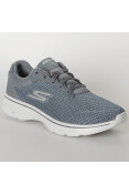 TÊNIS SKECHERS GO WALK 4 NOBLE MASCULINO - Grafite/cinza