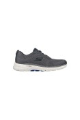 TÊNIS SKECHERS GO WALK 6 AVALO MASCULINO - Chumbo/cinza