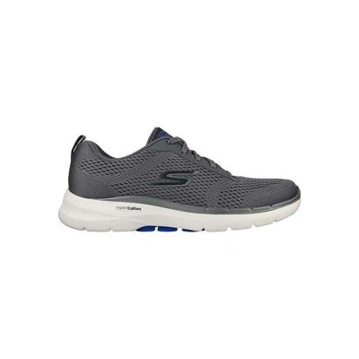 TÊNIS SKECHERS GO WALK 6 AVALO MASCULINO - Chumbo/cinza