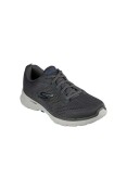 TÊNIS SKECHERS GO WALK 6 AVALO MASCULINO - Chumbo/cinza