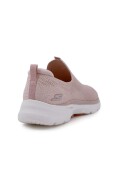 TÊNIS SKECHERS GO WALK 6 - GLIMMERING FEMININO - Rosa/branco