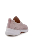 TÊNIS SKECHERS GO WALK 6 - GLIMMERING FEMININO - Rosa/branco