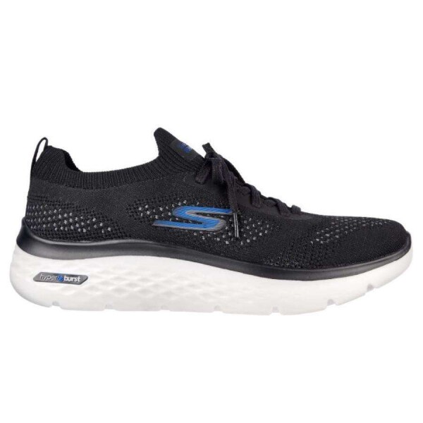 TÊNIS SKECHERS GO WALK HYPER BURST MARITIME MASCULINO - Preto/cinza
