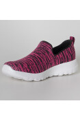 TÊNIS SKECHERS GO WALK JOY NIRVANA FEMININO - Bordo/pink