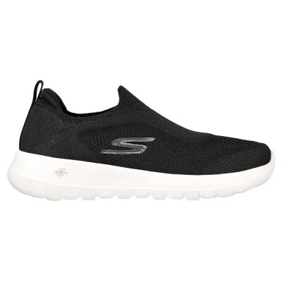 TÊNIS SKECHERS GOWALK JOY - TRUE IDEA FEMININO - Preto/branco