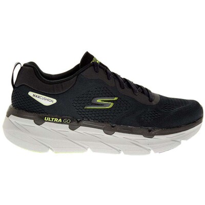 TÊNIS SKECHERS MAX CUSHIONING PREMIER - PERSP MASCULINO - Preto/cinza