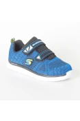 TÊNIS SKECHERS SKECH LITE COMFY STEPZ INFANTIL - Azul/preto TÊNIS SKECHERS SKECH LITE COMFY STEPZ INFANTIL - Azul/preto