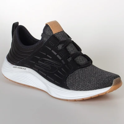 TÊNIS SKECHERS SKYLINE FEMININO - Preto/branco