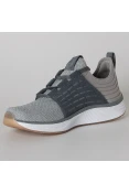 TÊNIS SKECHERS SKYLINE SILSHER MASCULINO - Cinza/branco