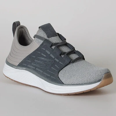 TÊNIS SKECHERS SKYLINE SILSHER MASCULINO - Cinza/branco