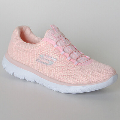 TÊNIS SKECHERS SUMMITS FEMININO - Rosa/branco