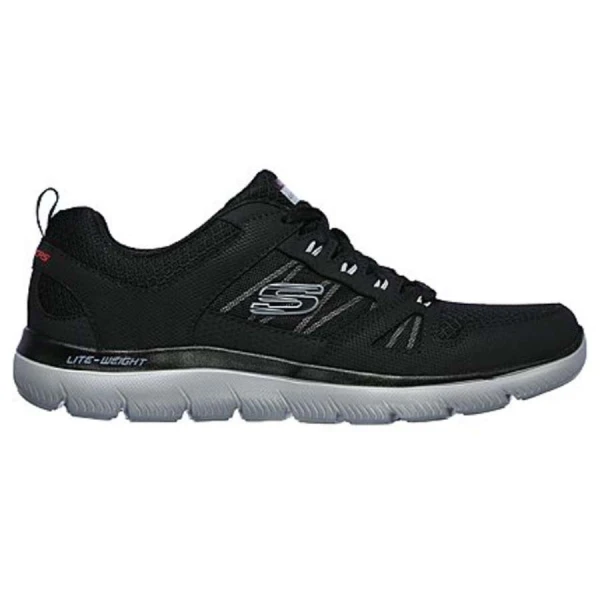 TENIS SKECHERS SUMMITS - NEW WORLD MASCULINO - Preto/grafite TENIS SKECHERS SUMMITS - NEW WORLD MASCULINO - Preto/grafite