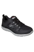 TENIS SKECHERS SUMMITS - NEW WORLD MASCULINO - Preto/grafite TENIS SKECHERS SUMMITS - NEW WORLD MASCULINO - Preto/grafite