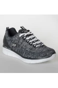 TÊNIS SKECHERS SYNERGY 2.0 HEADLINER FEMININO - Preto/grafite TÊNIS SKECHERS SYNERGY 2.0 HEADLINER FEMININO - Preto/grafite