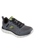 TÊNIS SKECHERS TRACK - KNOCKHILL MASCULINO - Grafite/preto