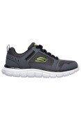TÊNIS SKECHERS TRACK - KNOCKHILL MASCULINO - Grafite/preto