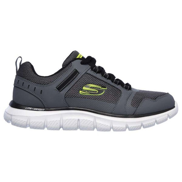 TÊNIS SKECHERS TRACK - KNOCKHILL MASCULINO - Grafite/preto