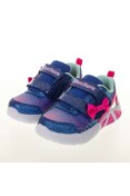 TÊNIS SKECHERS TRI - BRIGHTS - LIL GLEAM INFANTIL - Azul/pink