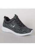 TÊNIS SKECHERS ULTRA FLEX BRIGHT HORIZON FEMININO - Preto/branco