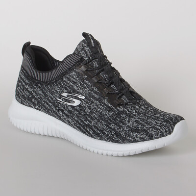 TÊNIS SKECHERS ULTRA FLEX BRIGHT HORIZON FEMININO - Preto/branco