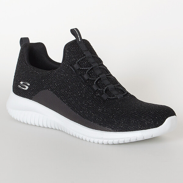TÊNIS SKECHERS ULTRA FLEX FEMININO - Preto/branco