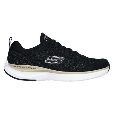 TÊNIS SKECHERS ULTRA GROOVE - ROYAL DRAGOON MASCULINO - Preto/bege
