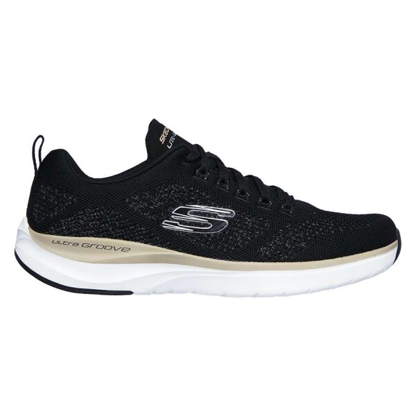 TÊNIS SKECHERS ULTRA GROOVE - ROYAL DRAGOON MASCULINO - Preto/bege