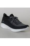 TÊNIS SKECHERS YOU SHINE FEMININO - Preto/branco