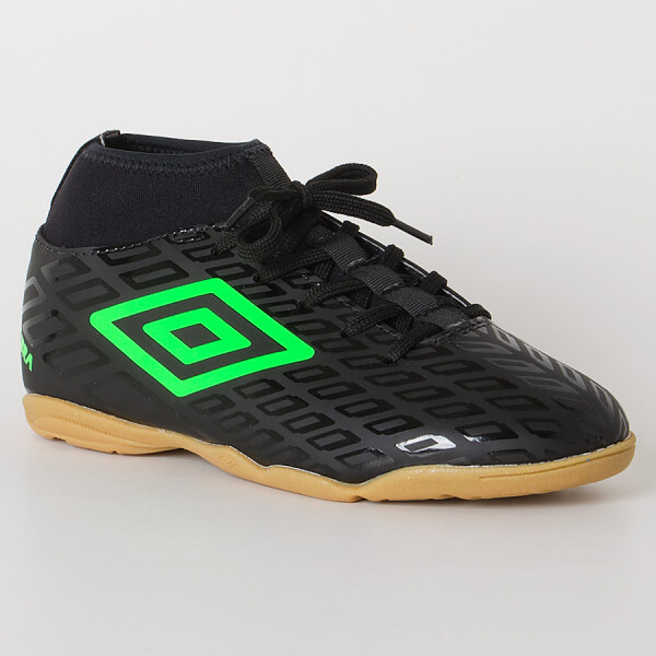 TÊNIS UMBRO CALIBRA INDOOR INFANTIL - Preto/verde