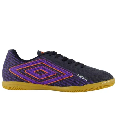 TÊNIS UMBRO FOOTBALL INDOOR - Preto/roxo