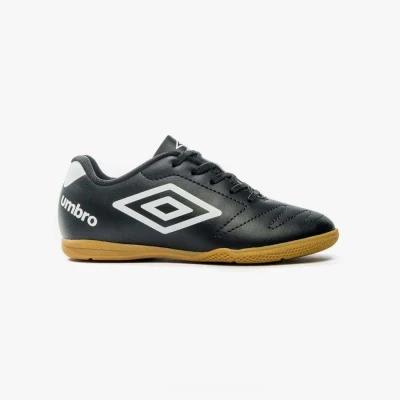 TÊNIS UMBRO FUTSAL CLASS 2.2 JR INFANTIL - Preto/branco