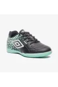 TÊNIS UMBRO FUTSAL CLASS NEO INFANTIL - Preto/verde